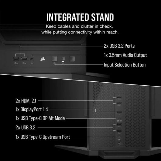 Corsair XENEON FLEX 45WQHD240 45" OLED WQHD 240Hz Curva compatibile con G-Sync