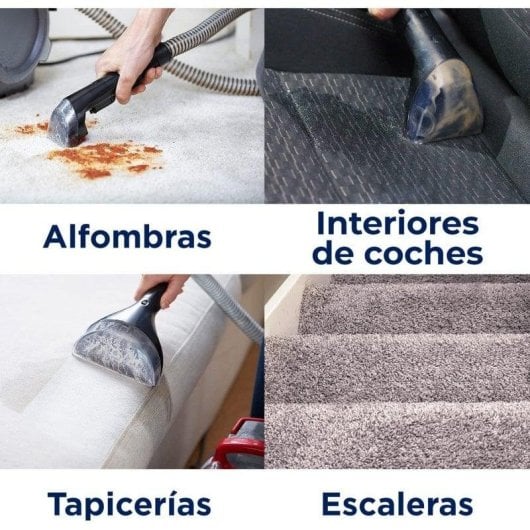 Aspiradora Trineo Bissell Multiclean Spot and Stain 330W Nass-Trocken 2-Tank-System