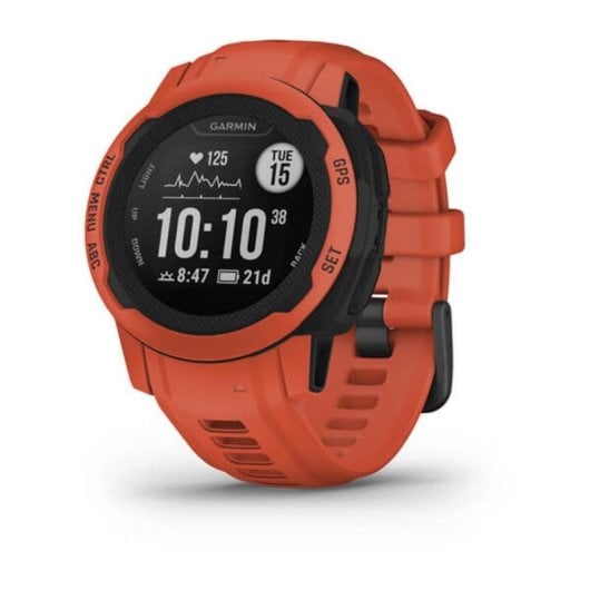 Garmin Instinct 2S GPS Bluetooth 40mm MIP Orange Taille Unique Étanche 10ATM Pulsomètre SpO2