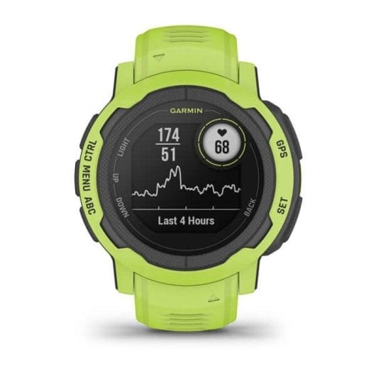 Garmin Instinct 2 Bluetooth GPS 45mm MIP Verde Tamanho único 10ATM SpO2 Pulsómetro