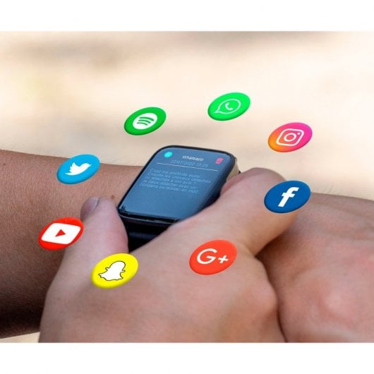 Smartwatch Akashi 42mm Nero