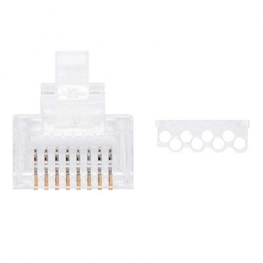 Nanocable Conectores para Cable de Red RJ45 UTP Cat.6 100 Unidades