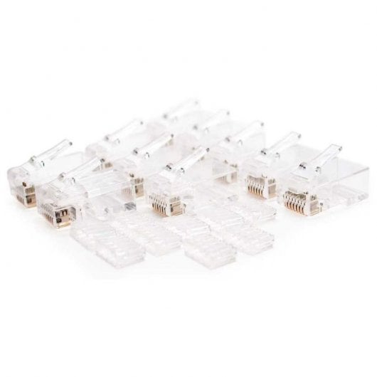 Nanocable Conectores para Cable de Red RJ45 UTP Cat.6 100 Unidades