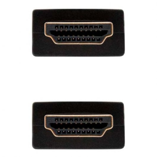 Nanocable High Speed HDMI 1.4 Kabel HEC Audio Video mit Ethernet 1,8 m Schwarz