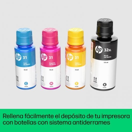 HP Smart Tank Stampante multifunzione 5106, Colore, Stampante per Abitazioni e piccoli uffici, Stampa, copia, scansione, wireless; Serbatoio stampante (tank) per grandi volumi di documenti; stampa da smartphone o tablet; Scansione su PDF