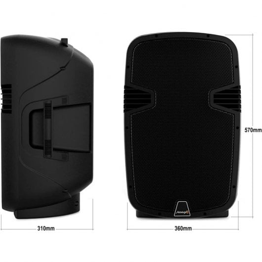 Audibax Arkansas 12 Altavoz Profesional Bluetooth/USB 12" 400W
