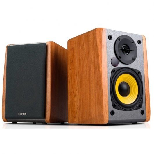 Enceintes Bluetooth Edifier R1010BT 24W RMS Marron