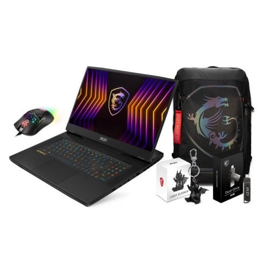 MSI Titan GT77 HX 13VH-008ES Intel Core i9-13980HX/64GB/2TB SSD/RTX 4080/17.3" + Bundle Gaming
