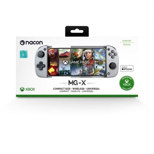 Nacon MG-X Manette pour Smartphones iPhone avec Licence Xbox Blanc