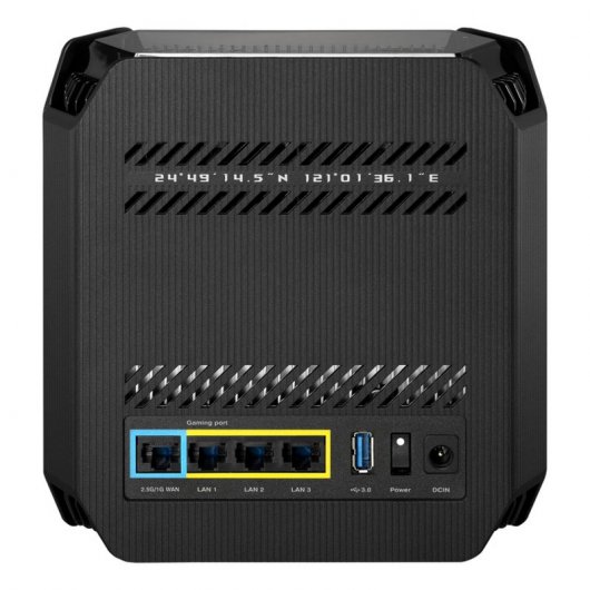 ASUS ROG Rapture GT6 Mesh WiFi Router AX10000 Tri-Band MU-MIMO Noir Pack 2 Unités