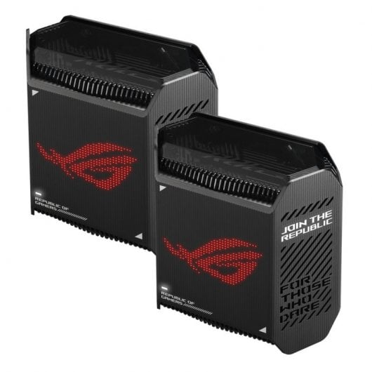 ASUS ROG Rapture GT6 Mesh Router WiFi AX10000 Tri-Band MU-MIMO Nero Confezione da 2 Unità