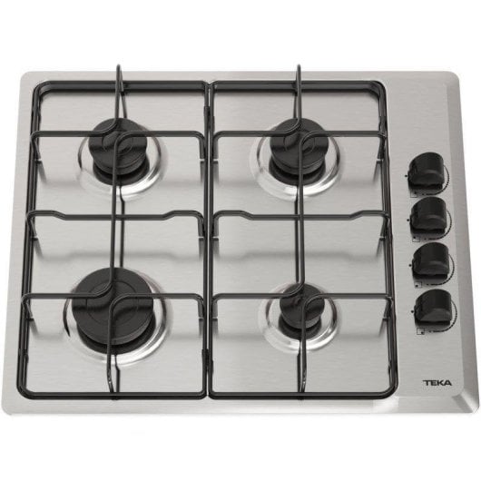 Piano cottura Teka HLX 640 KL 4 fuochi gas naturale 58cm acciaio inox