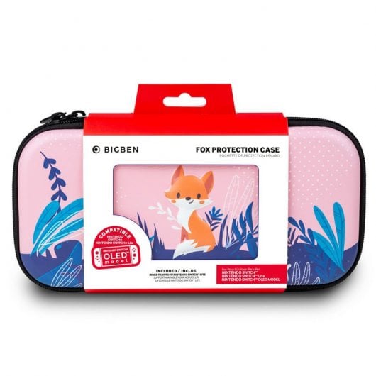 BigBen Funda de Transporte Rígida Fox para Nintendo Switch/Lite