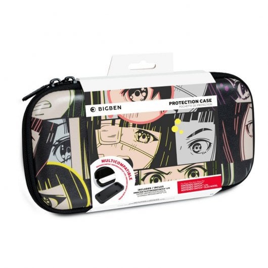 BigBen Funda de Transporte Rígida Manga para Nintendo Switch/Lite/OLED