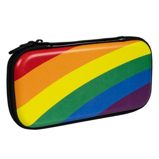 Bolsa de transporte rígida BigBen Rainbow para Nintendo Switch/Lite/OLED