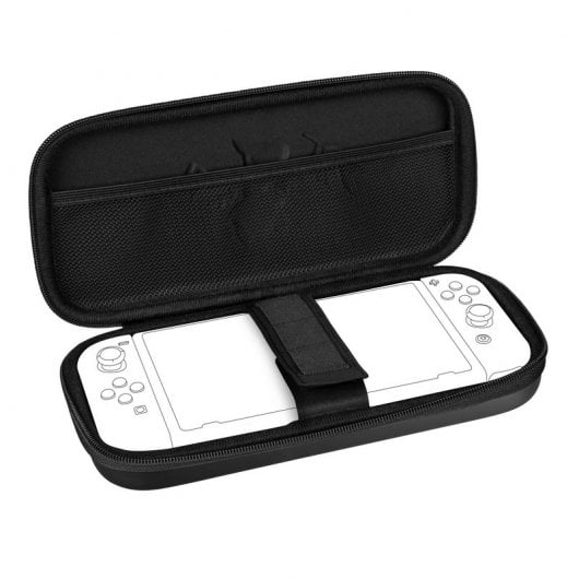 Estojo de transporte rígido Bigben Pandas para Nintendo Switch/Lite/OLED