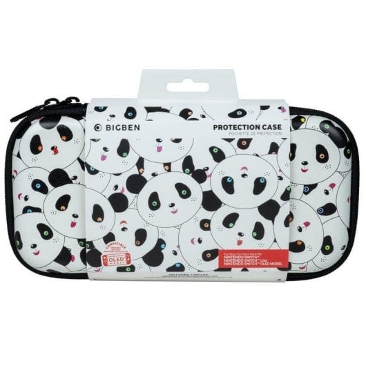 Funda BigBen Panda rígida Multicolor compatível Nintendo Switch Lite OLED