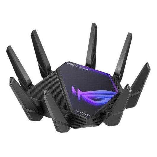 Router Asus ROG Rapture GT-AXE16000 WiFi 6E Cuatribanda 16Gbps AiMesh Dual 10G
