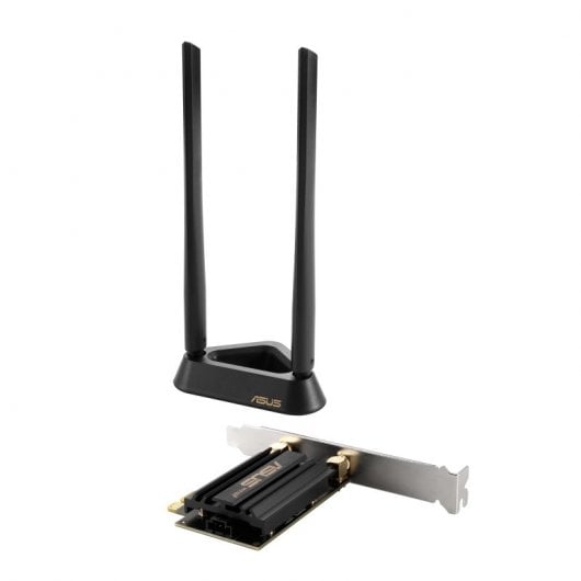 ASUS PCE-AXE59BT Scheda di rete PCIe WiFi 6E AXE5400 160MHz + Bluetooth 5.2