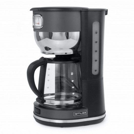 Macchina per caffè americano Muse MS-220 DG 1,4 L 1000 W Grigio