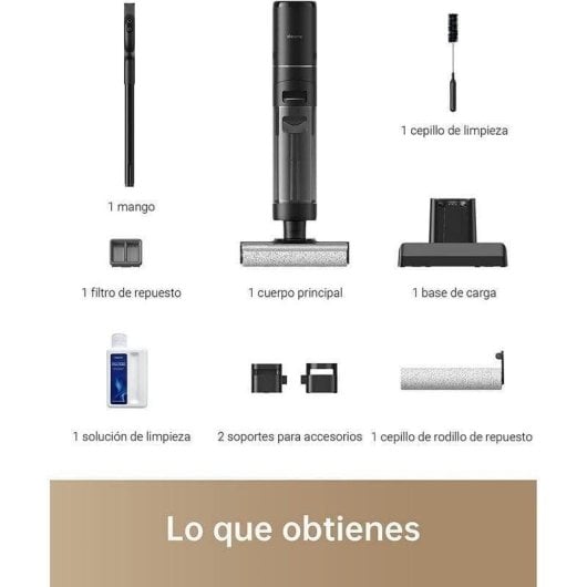 Aspirateur sans Fil Laveur Dreame H12 Pro 300W 35min Réservoir 0,9L