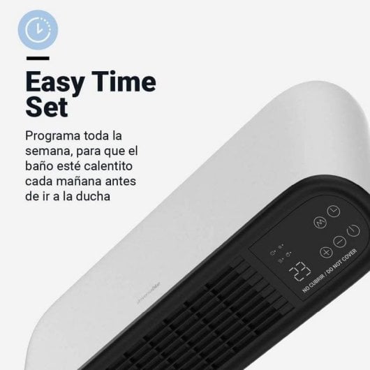 Riscaldatore bagno a parete Universal Blue Cayo Largo 4020W 2000W telecomando