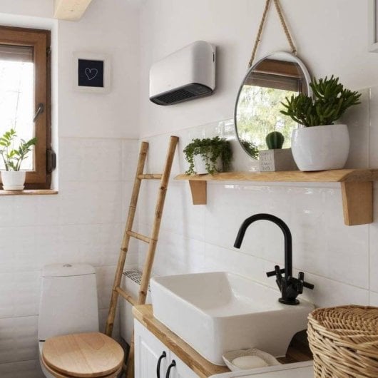 Riscaldatore bagno a parete Universal Blue Cayo Largo 4020W 2000W telecomando