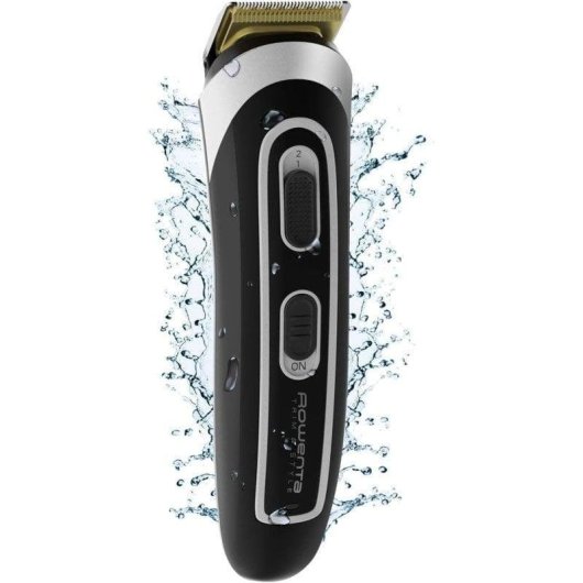 Tondeuse Multifonction Rowenta Trim & Style Easy TN9140F4 Sans Fil 26 Longueurs 120min 6 Sabots Étanche Charge Rapide