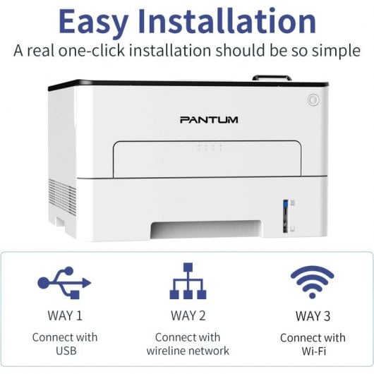 Pantum P3010DW Impressora Laser Monocromática WiFi Duplex