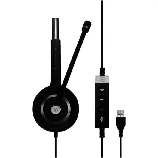 Epos Sennheiser Impact SC 260 Auriculares USB 2.0 con Micrófono Negros