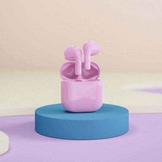 Happy Plugs Joy Auriculares Inalámbricos Rosa