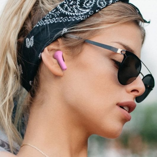 Happy Plugs Joy Auriculares Inalámbricos Rosa