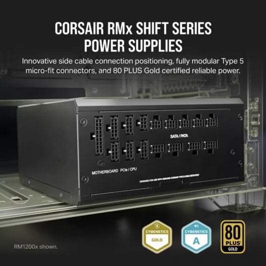 Corsair RM1200x SHIFT 1200W 80 Plus Gold Modular