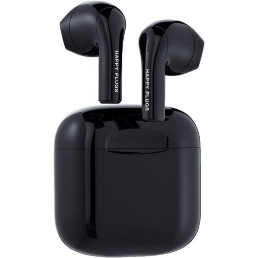 Happy Plugs Joy Auriculares Sem Fios Pretos