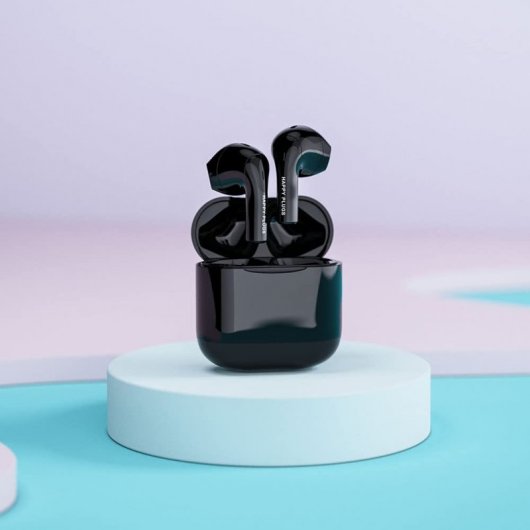 Happy Plugs Joy Auriculares Sem Fios Pretos