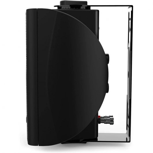Audibax Elipse 5 Pareja de Altavoces HiFi con Soporte de Pared 2 Vías 30W Negros