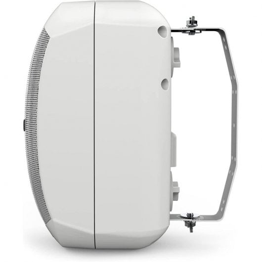 Audibax Ovo 4 Paires d'Enceintes Passives avec Support Mural 100V/8 Ohm IP65 4" Blanc