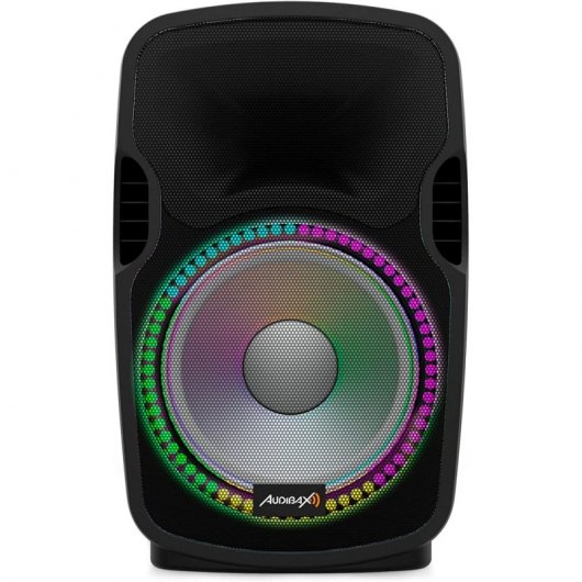 Audibax Party 12 Altavoz Activo Profesional Bluetooth 12" 500W + Soporte + Cable + Micrófono