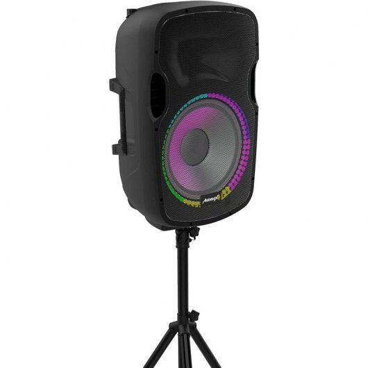 Audibax Party 12 Altavoz Activo Profesional Bluetooth 12" 500W + Soporte + Cable + Micrófono