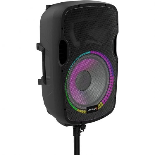 Audibax Party 15 Altavoz Activo Profesional Bluetooth 15" 600W + Soporte + Cable + Micrófono