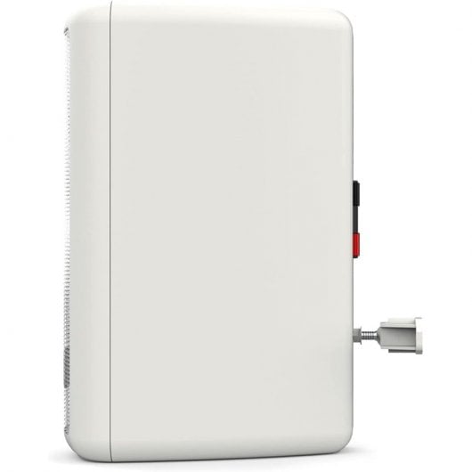 Audibax Pícolo PR-41W Paire d'enceintes bibliothèque et système audio HiFi avec support mural 75 W Blanc