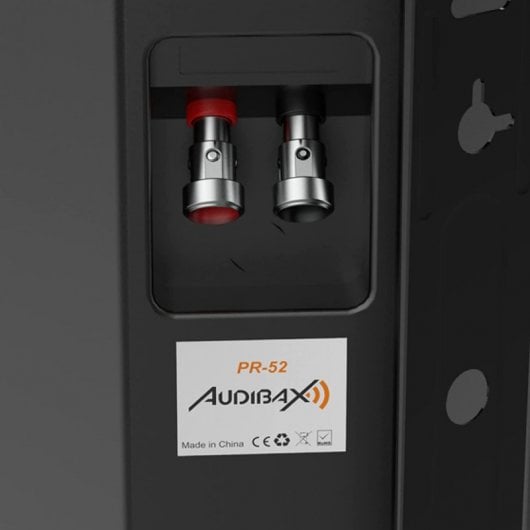 Audibax Pícolo PR-52 Pareja de Altavoces con Soporte de Pared 100W Negros
