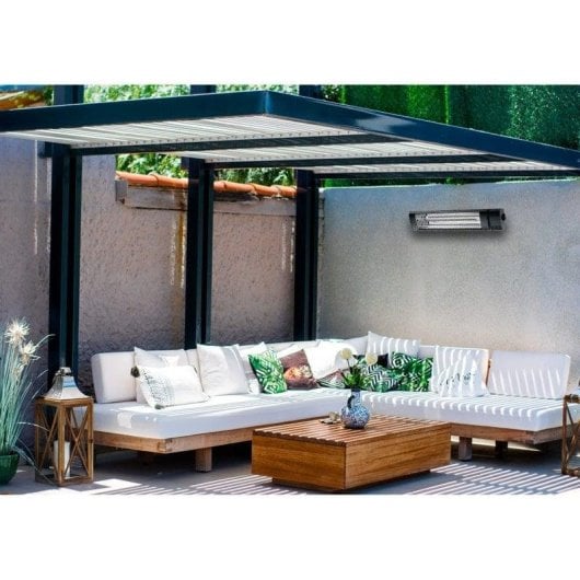 Elektrisches Infrarotheizgerät für Außen Sined Caldo IR-B 2000W Wandmontage mit Fernbedienung