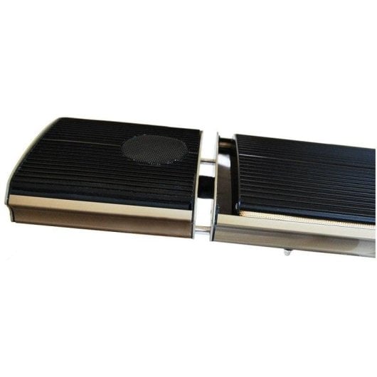 Estufa Elétrico de Infravermelhos Sined Sound MPC 1000W com Altifalantes Bluetooth