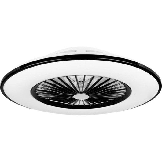 Ventilador de Teto Noaton Vega sem Pás Luz LED 26W Preto Controlo Remoto