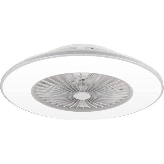 Ventilador de Teto Noaton Vega sem Pás Luz LED 26W Cinzento Controlo Remoto