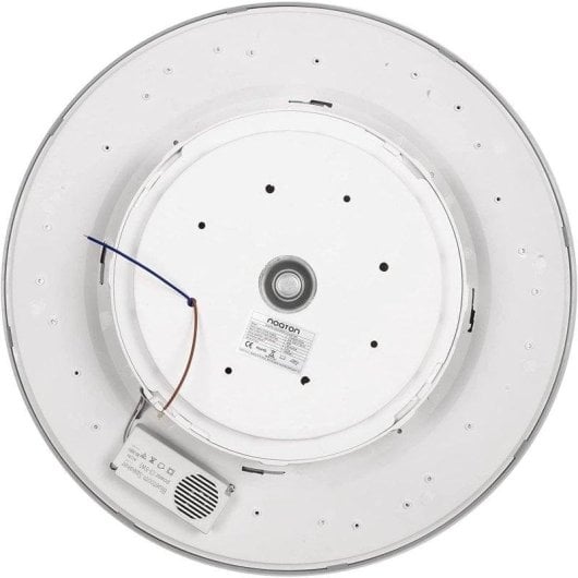 Ventilador de Teto Noaton Vega sem Pás Luz LED 26W Cinzento Controlo Remoto