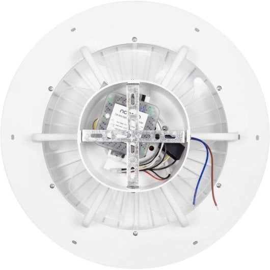 Ventilador de Teto Noaton Polaris sem Pás Luz LED 26W Branco Controlo Remoto