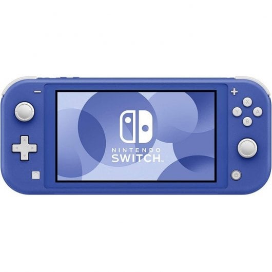 Nintendo Switch Lite Bleu + Housse de transport rigide BigBen Royaume-Uni