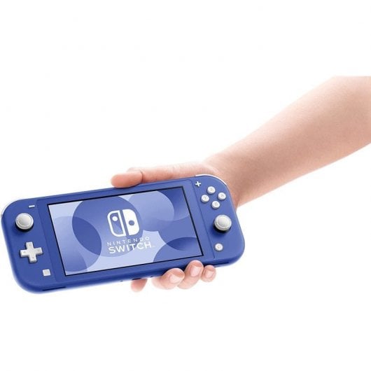 Nintendo Switch Lite Bleu + Housse de transport rigide BigBen Royaume-Uni